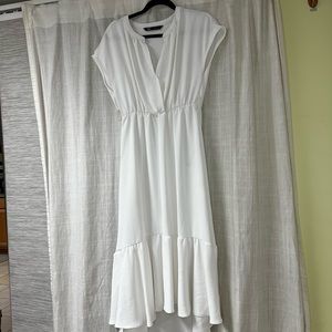 White Zara dress